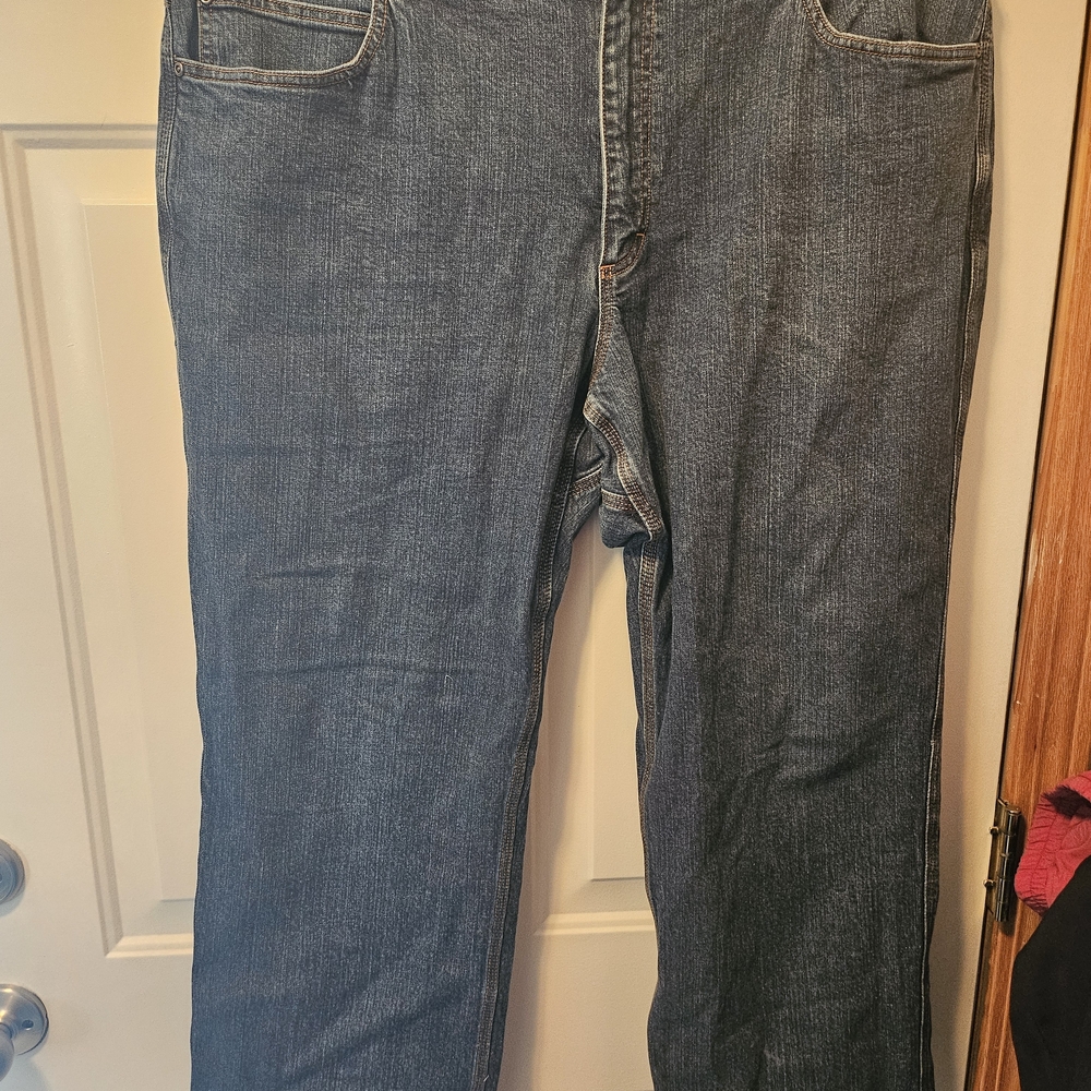 Duluth Trading Co Relaxed Fit Denim Jeans for Men Flex Ballroom Jeans 44 X 30